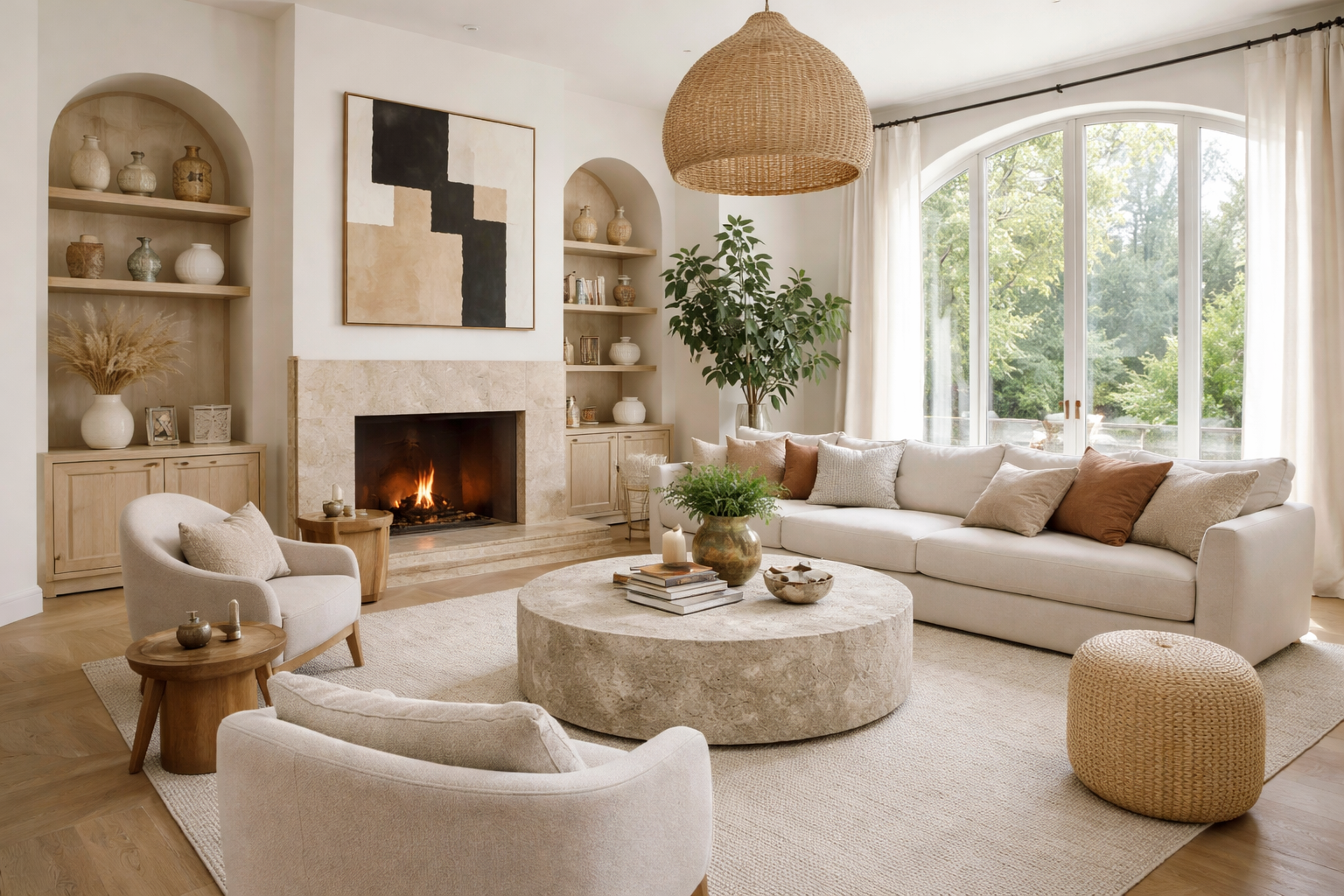 Living Room Interior Main View